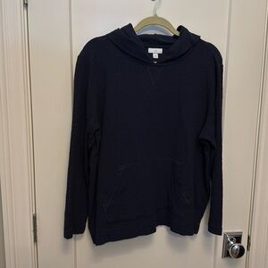 J Jill sweatshirt, XL, Navy